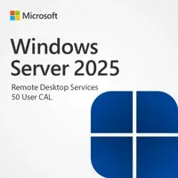 50 User CAL Remote Desktop Services 2025 – Licenças RDS para Microsoft Windows Server 2025