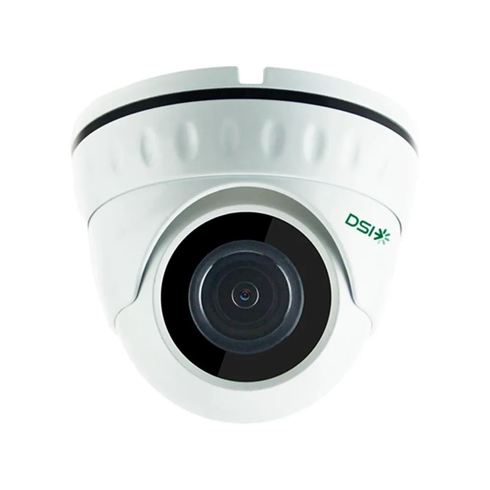 Câmera de Segurança DSI Dome Digital, 4 em 1, Full HD, 1080p, Infravermelho, Branco - DVVH-212712SL