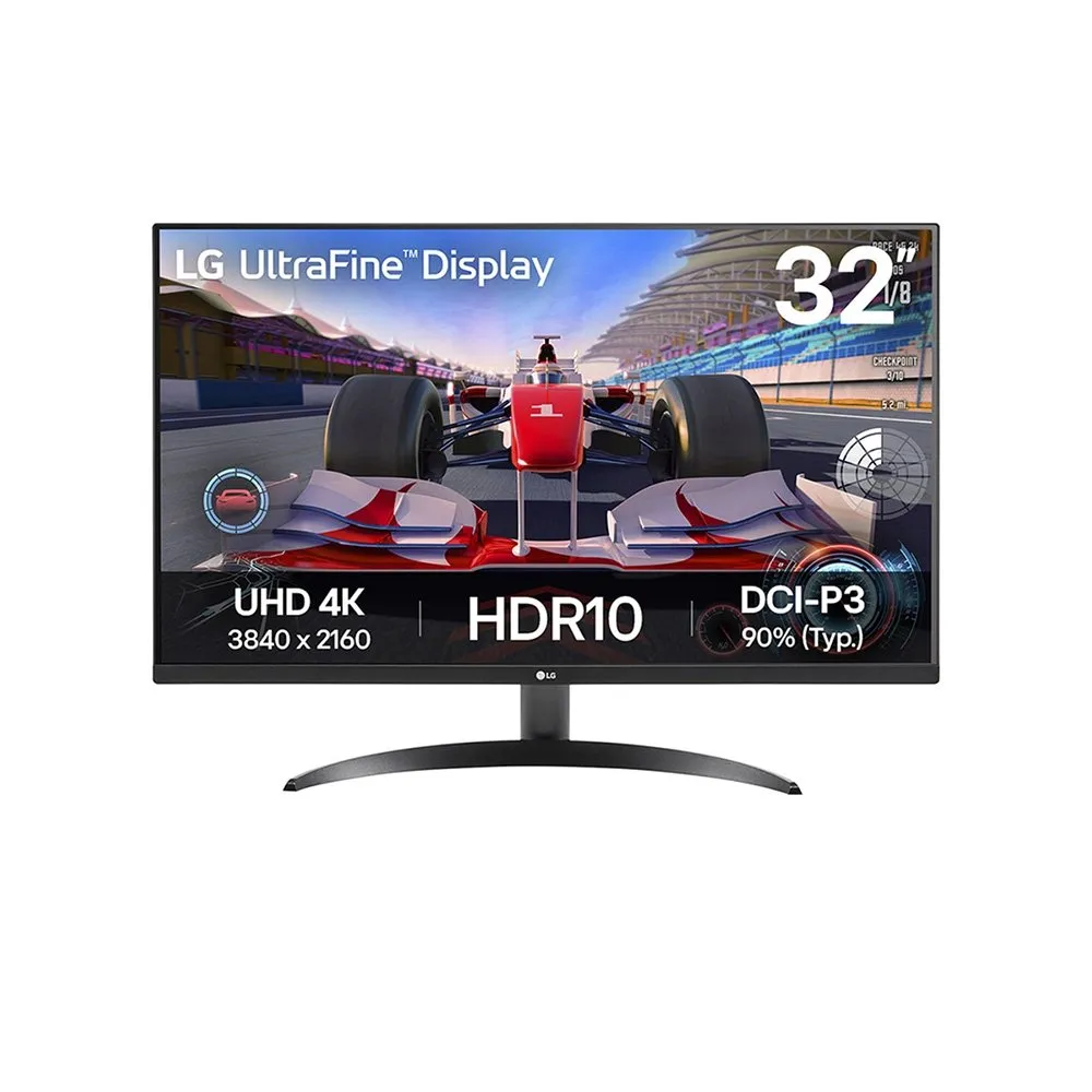 "Monitor LG UltraFine 32"", 4K, HDR 10, Dynamic Action Sync, Black Stabilizer, Som Integrado - 32UR500K-B.AWZM"