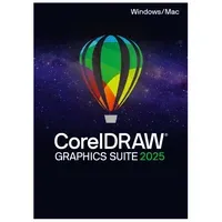 CorelDRAW Graphics Suíte 2025 (Windows/MAC) - Corel - Mídia Física, Versão Completa Vitalícia